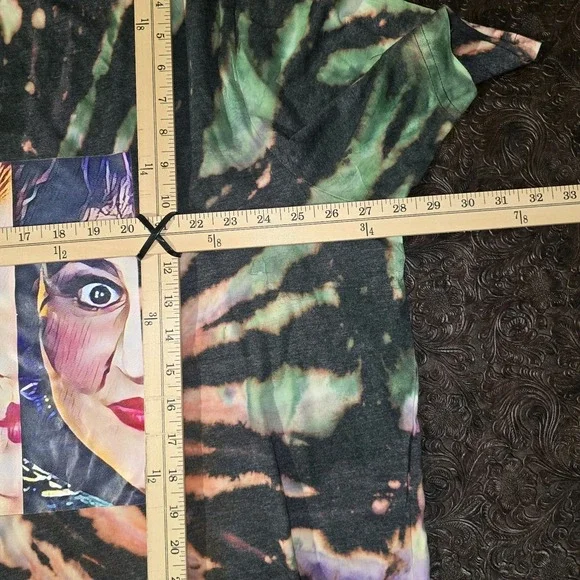 Hocus Pocus Halloween Bella Canvas Heat Pressed Tshirt Size 4x Tie Dye Unique - Picture 6 of 7